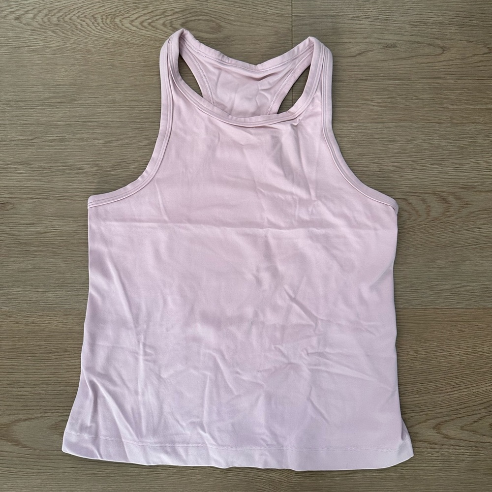 Lululemon Align High Neck Racerback Tank Top Pink Haze